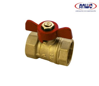  VALV.BOLA DZR HI-HI 3/4   ROJA  